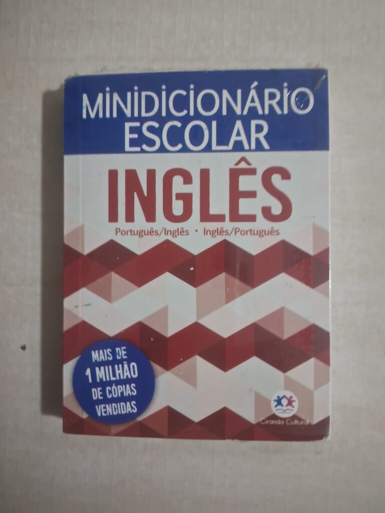 Minidicionário Escolar Inglês da Ciranda Cultural