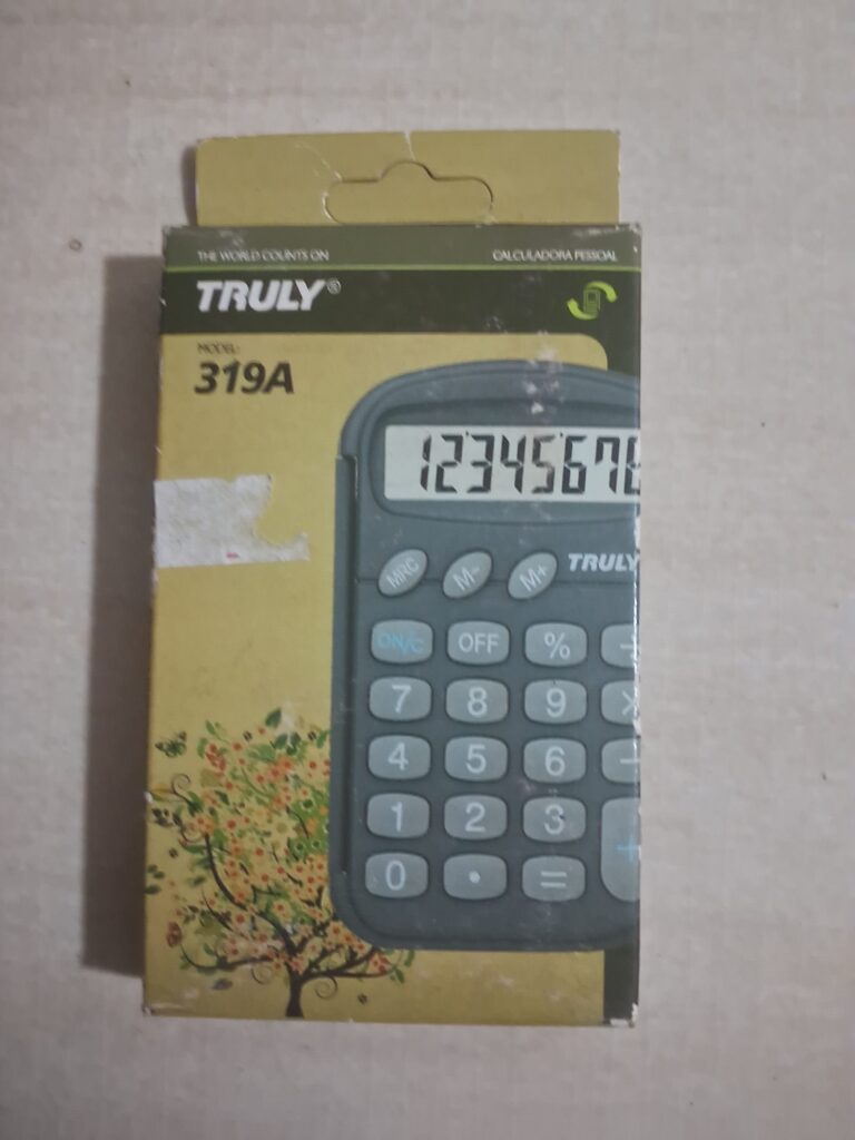 Calculadora Truly 319A