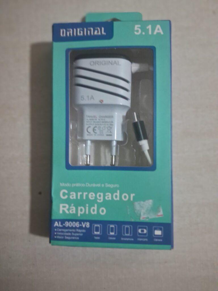 Cargador rápido para celular modelo AL-9006-V8