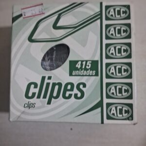 Clipes 3/0. Caixa com 415 unidades