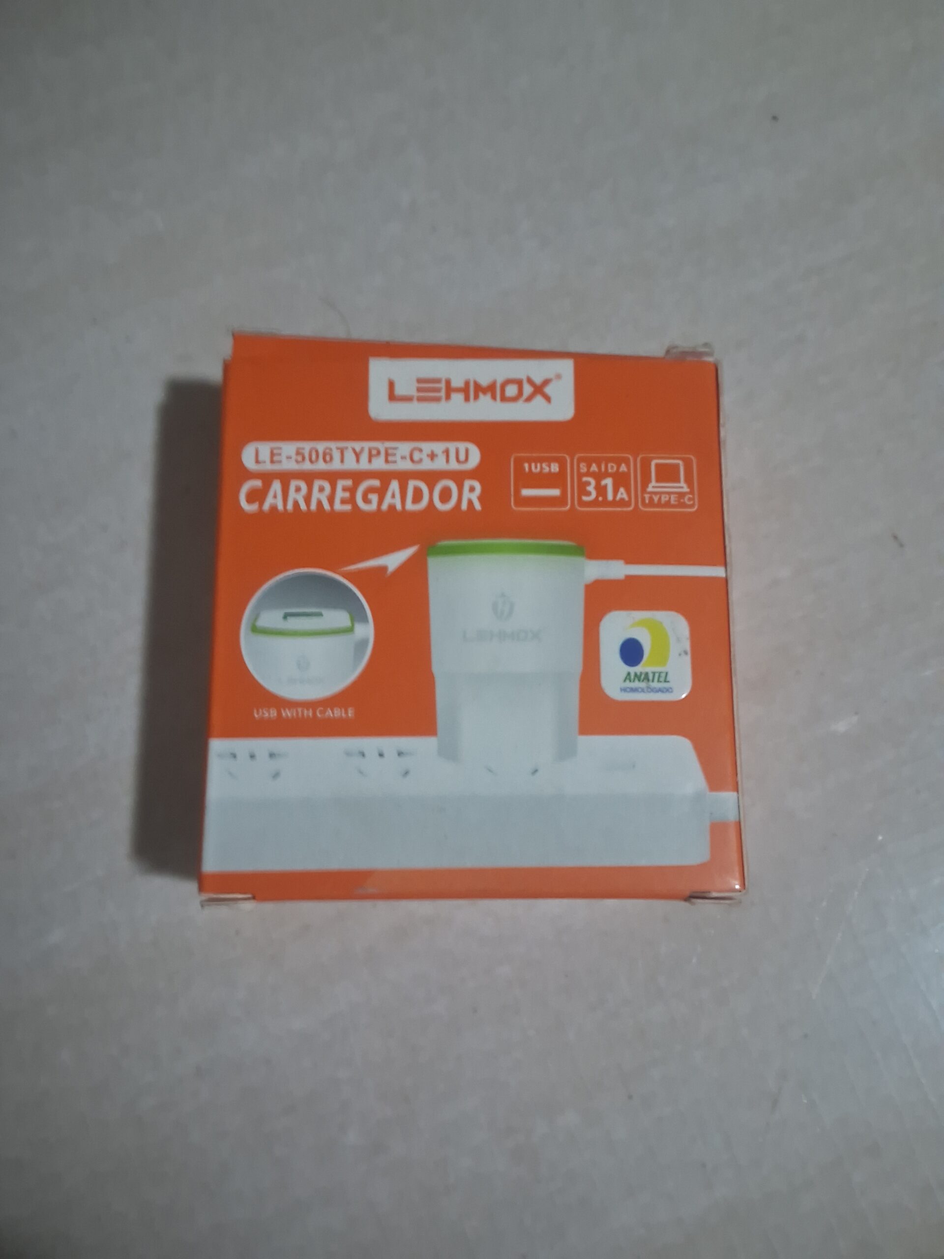 Carregador de Celular de Parede Lehmox LE-506 vermelho - Imagem 2